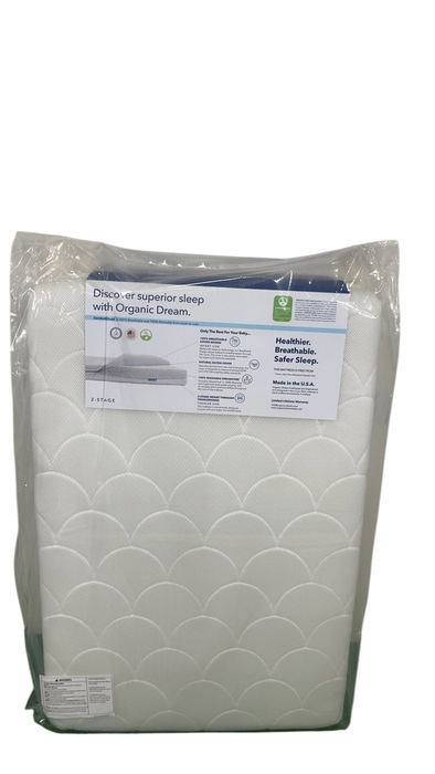 Shop Organic Dream ComfortCloud 2-Stage Crib Mattress, White at GoodBuy Gear