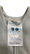 Shop Halo Micro-Fleece Swaddle, Gray, Newborn at GoodBuy Gear