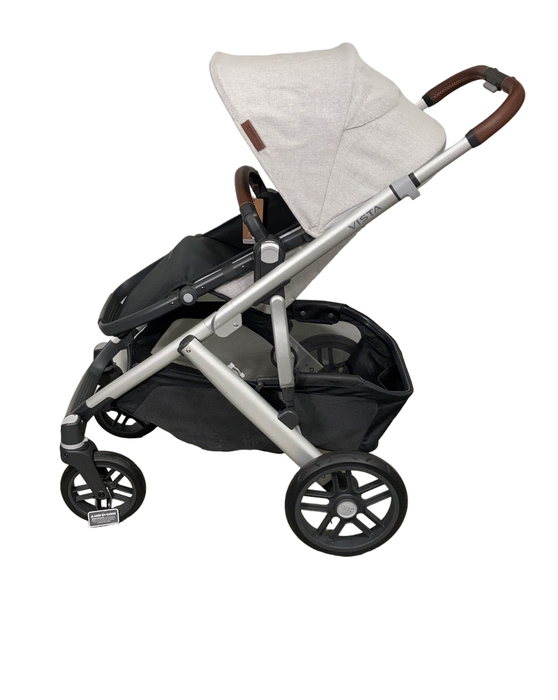 secondhand UPPAbaby VISTA V2 Stroller, Bryce (White Marl)