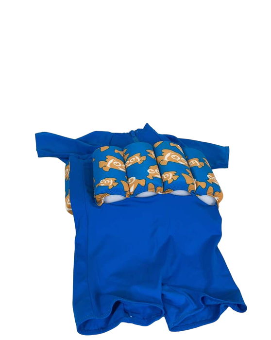 Shop Konfidence Floatsuit, 1-2 yrs, Blue Cyan Clownfish at GoodBuy Gear