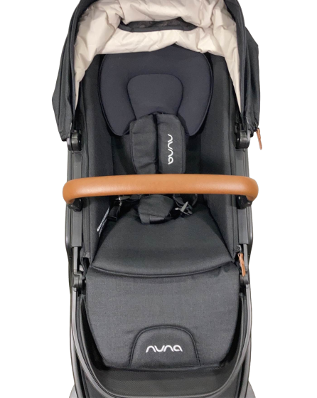 Nuna Demi Grow Stroller, 2022, Black Caviar