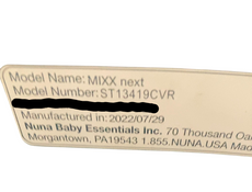 Shop Nuna MIXX Next Stroller, 2022, Caviar at GoodBuy Gear