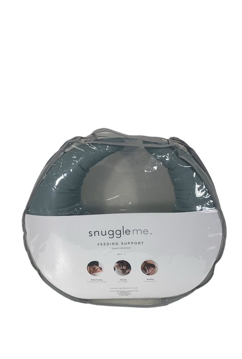 Shop Snuggle Me Organic Feeding And Support Pillow, Slate at GoodBuy Gear