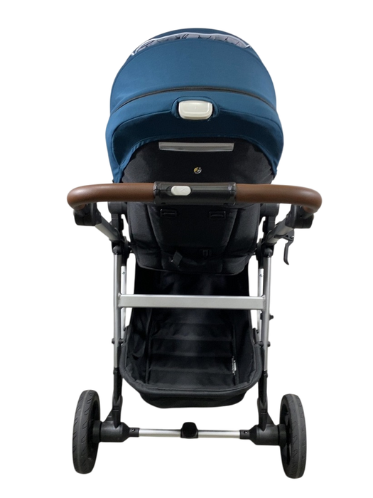 Shop Mockingbird Single 2.0 Stroller, Sea, Windowpane, Silver With Penny Leather, 2025 at GoodBuy Gear