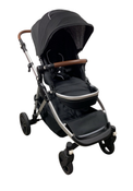 Shop Mockingbird Single to Double 2.0 Stroller, 2024, Black, Silver With Penny Leather, Windowpane at GoodBuy Gear