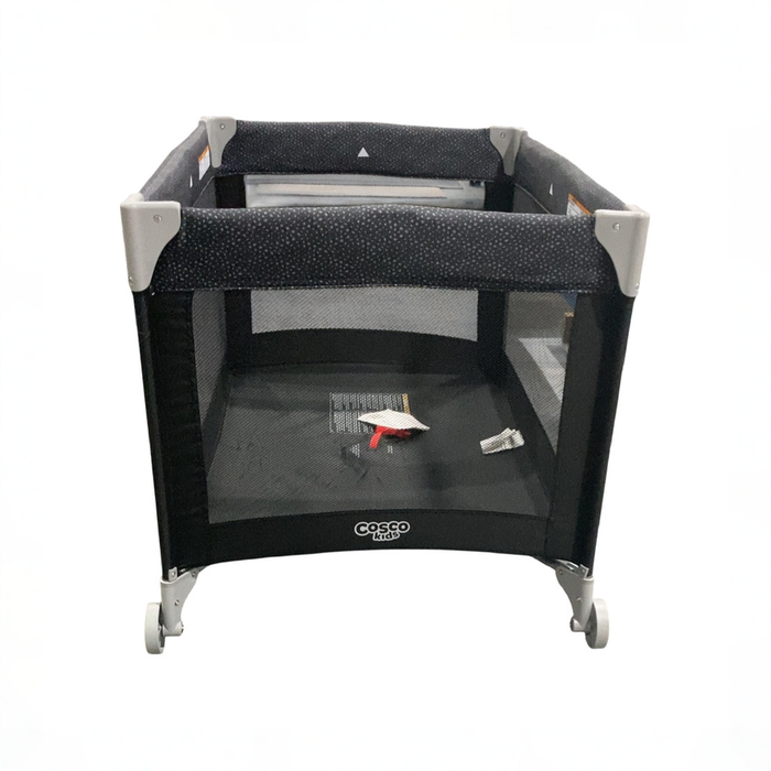 Shop Cosco Kids Funsport Play Yard, Noir Dot at GoodBuy Gear