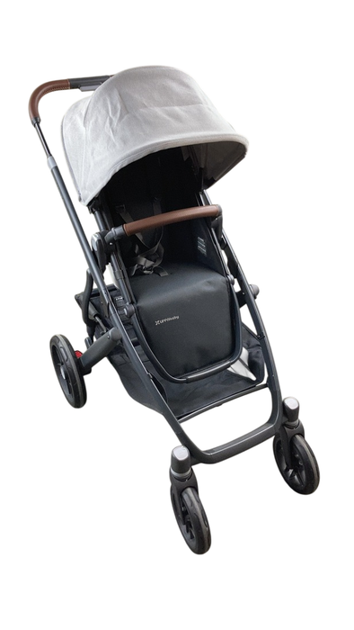 Shop UPPAbaby VISTA V2 Stroller, 2023, Anthony (White & Grey Chenille) at GoodBuy Gear