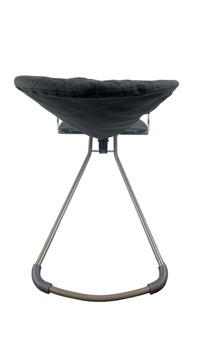 Shop BabyBjorn Bouncer Bliss, Black Cotton Classic Quilt, Dark Gray Frame at GoodBuy Gear