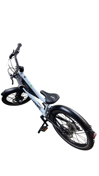 Shop Woom NOW 4 Bike, Ice Blue/Carbon Black at GoodBuy Gear