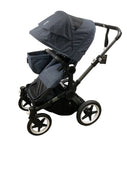 Shop Bugaboo Donkey 5 Mono Stroller, 2022, Graphite, Stormy Blue, Stormy Blue at GoodBuy Gear