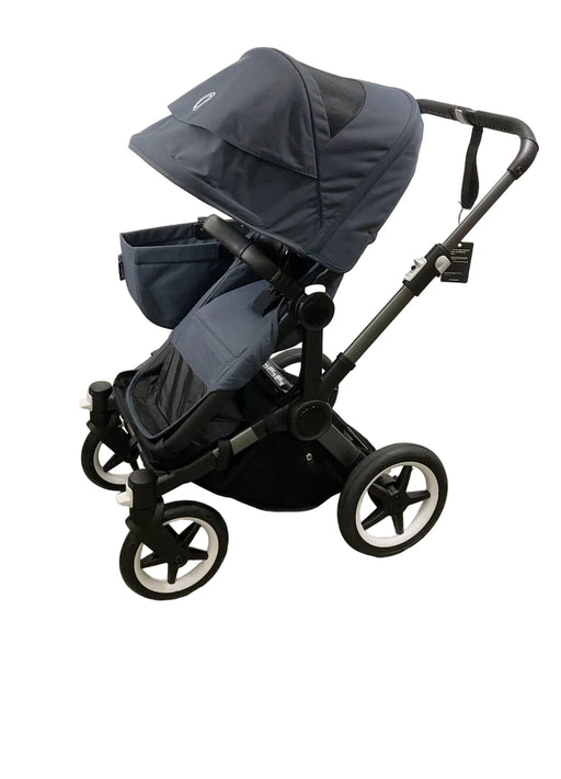 Shop Bugaboo Donkey 5 Mono Stroller, 2022, Graphite, Stormy Blue, Stormy Blue at GoodBuy Gear
