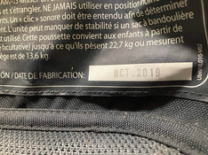 secondhand UPPAbaby CRUZ V2 Stroller, 2019, Finn (Deep Sea)