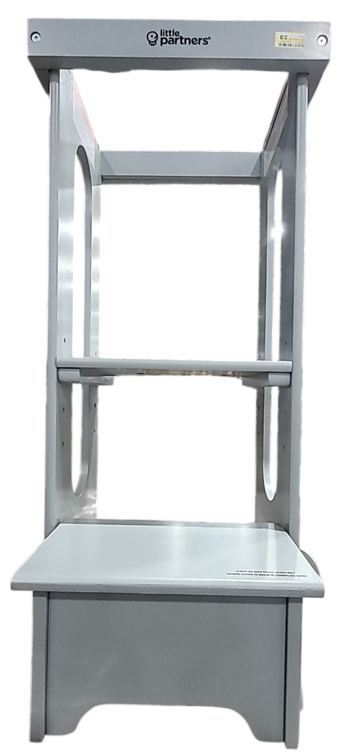 Shop Little Partners Explore 'N Store Learning Tower, Silver Drop at GoodBuy Gear