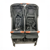 Shop Silver Cross Jet Double Travel Stroller, 2025, Black at GoodBuy Gear