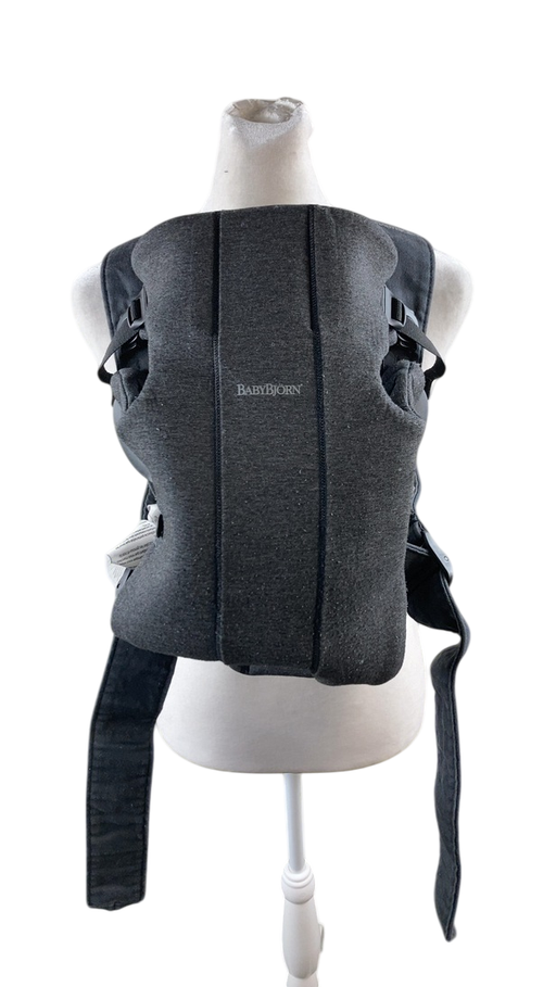 Shop BabyBjorn Baby Carrier Mini, Charcoal Gray 3D Jersey at GoodBuy Gear