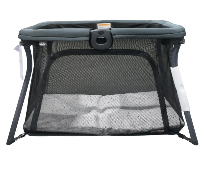 Shop Chicco Alfa Lite Lightweight Travel Playard, Midnight at GoodBuy Gear