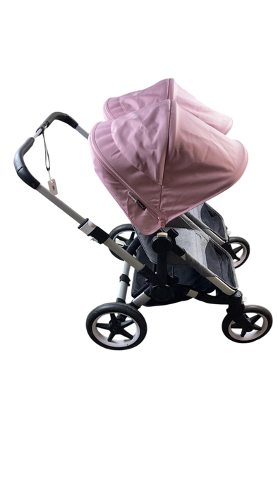 Shop Bugaboo Donkey 3 Duo Stroller, 2020, Grey Melange, Soft Pink, Aluminium at GoodBuy Gear