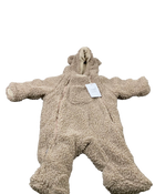 used 7 A.M. Enfant Teddy Jumpsuit Bebe, 3-6m, Oatmeal