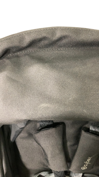 Shop Cybex Eos Stroller, 2024, Moon Black, Silver at GoodBuy Gear
