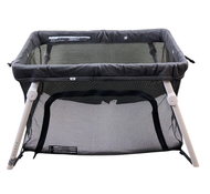 Shop Guava Family Lotus Travel Crib, Grey at GoodBuy Gear