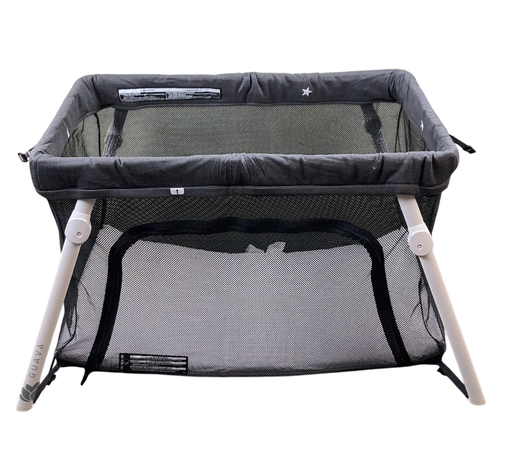 Shop Guava Family Lotus Travel Crib, Grey at GoodBuy Gear