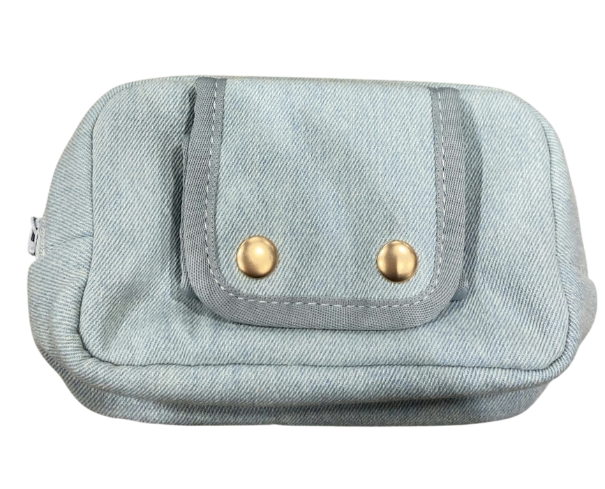 Shop Mabē Monarch Accessory Bag, Dream Wash Denim at GoodBuy Gear