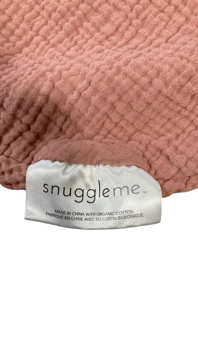 Shop Snuggle Me Organic Lounger Curve Muslin Cover, Gum Drop at GoodBuy Gear