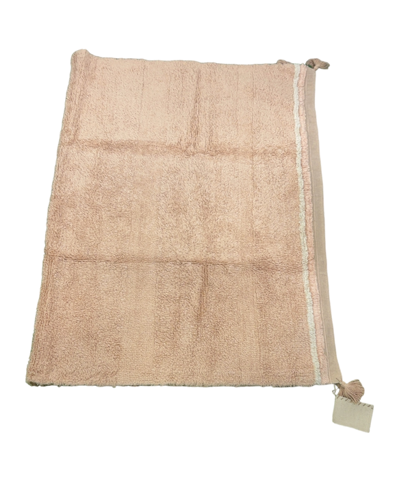 Shop Lorena Canals Washable Bloom Rug, Natural, Rose, Linen, 4'7" X 6'7" at GoodBuy Gear