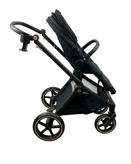 Shop Cybex Eos Lux Stroller, 2024, Moon Black at GoodBuy Gear