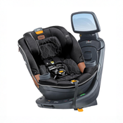 Shop Chicco Fit360 Cleartex Rotating Convertible Car Seat, 2026, Black, Zip at GoodBuy Gear