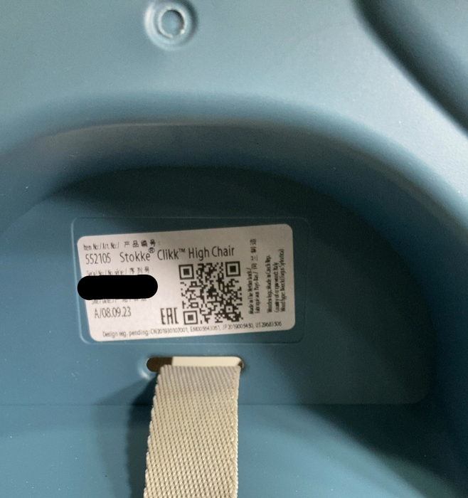 Shop Stokke Clikk High Chair, Fjord Blue at GoodBuy Gear