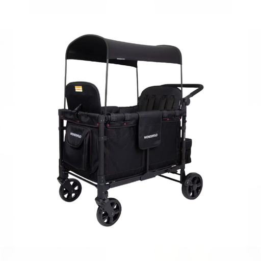 Shop Wonderfold W2 Multifunctional Double Stroller Wagon, 2025, Special Edition (Red Stiching), Plus Model at GoodBuy Gear