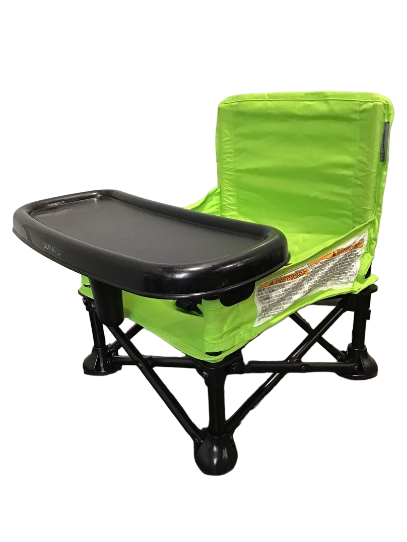 Summer Infant Pop 'n Sit Portable Booster, Original, Green