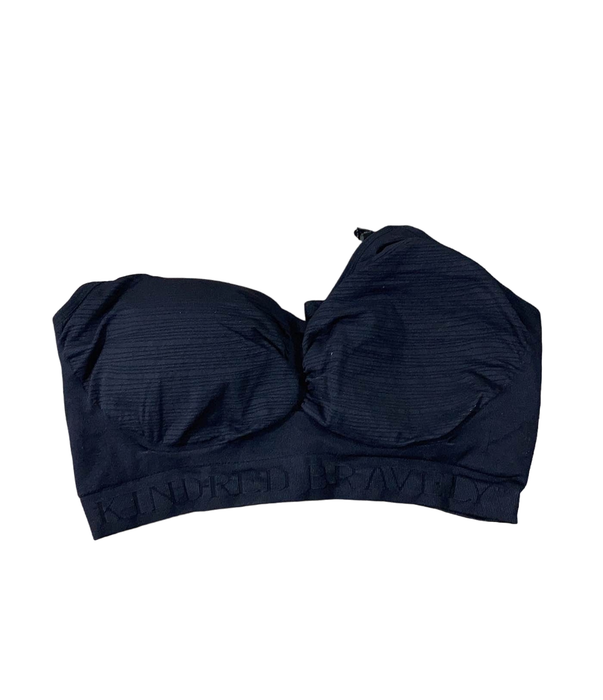 used Kindred Bravely Sublime Hands-Free Pumping & Nursing Bra, Black, Busty, X-Large