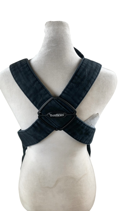 Shop BabyBjorn Baby Carrier Mini, Black Cotton at GoodBuy Gear