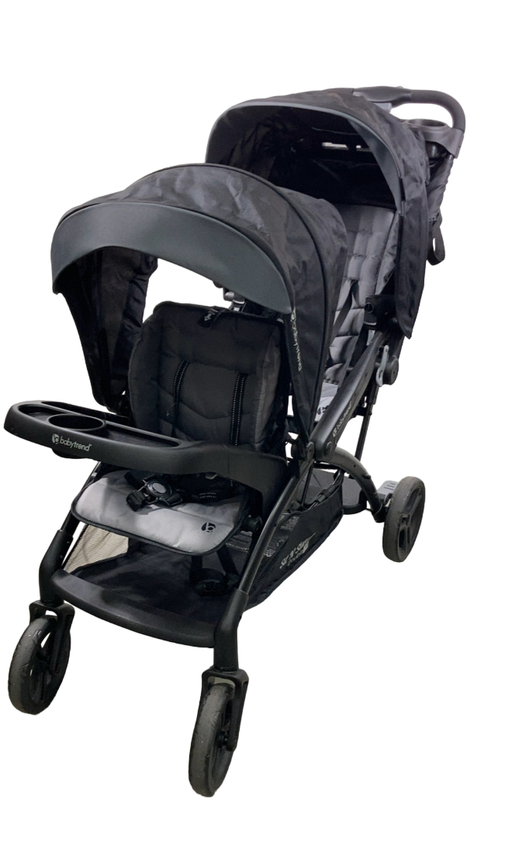 Shop Baby Trend Sit N Stand Double Stroller 2.0 DLX, 2023, Stormy at GoodBuy Gear