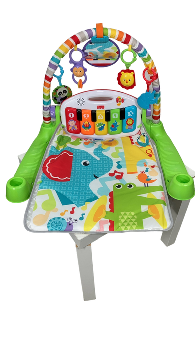 Shop Fisher Price Deluxe Kick & Play Piano Gym, Green at GoodBuy Gear