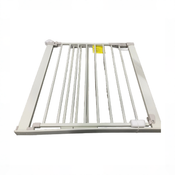 Shop Dreambaby Infinity Baby Gate for Stairs & Doorways w/Wide Walk-Thru Door, White at GoodBuy Gear