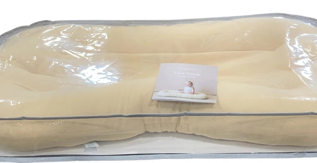 Snuggle Me Organic Sensory Toddler Lounger, Honey
