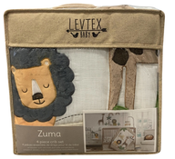 Shop Levtex Baby Four Piece Crib Bedding Set, Zuma at GoodBuy Gear