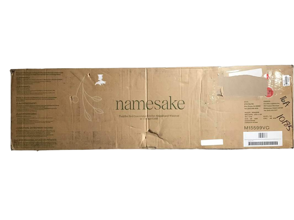 Shop Namesake Abigail And Winston Toddler Bed Conversion Kit, Vintage Iron at GoodBuy Gear