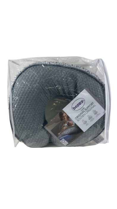 Shop Boppy Luxe Feeding and Infant Support Pillow, Grey Brushstrokes Pennydots at GoodBuy Gear