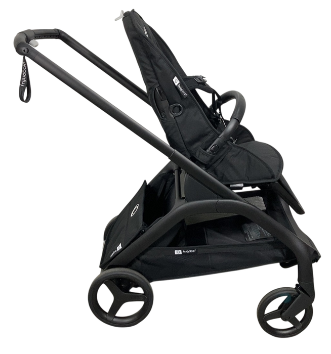 Shop Bugaboo Dragonfly Stroller, Black, 2023, Midnight Black, Desert Taupe at GoodBuy Gear