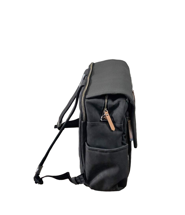 Shop Petunia Pickle Bottom Boxy Backpack Deluxe, Carbon Cable Stitch at GoodBuy Gear