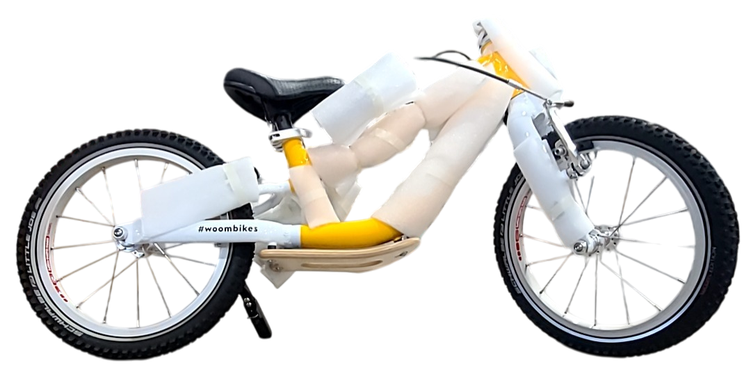 Shop Woom GO 1 Plus Balance Bike, Vibrant yellow at GoodBuy Gear