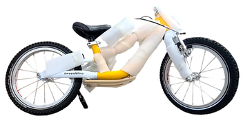 Shop Woom GO 1 Plus Balance Bike, Vibrant yellow at GoodBuy Gear