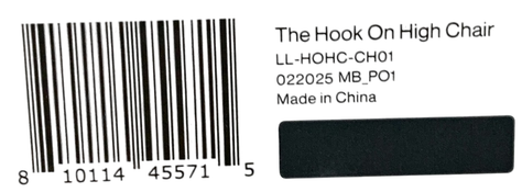 Shop Lalo Hook-On High Chair, Licorice at GoodBuy Gear