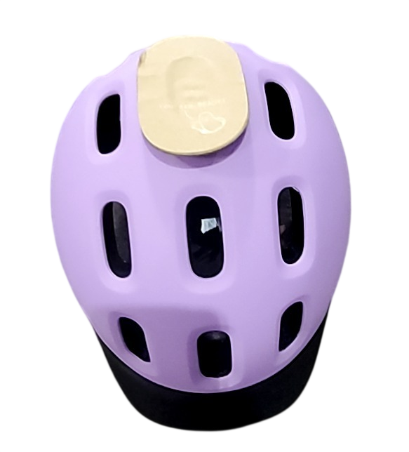 Shop Woom Ready Kids Helmet, Lilac, Without Light, XSmall at GoodBuy Gear