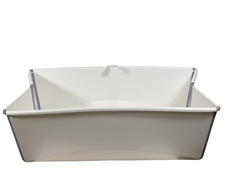 Shop Stokke Flexi Bath Foldable Baby Bathtub, White, XLarge at GoodBuy Gear