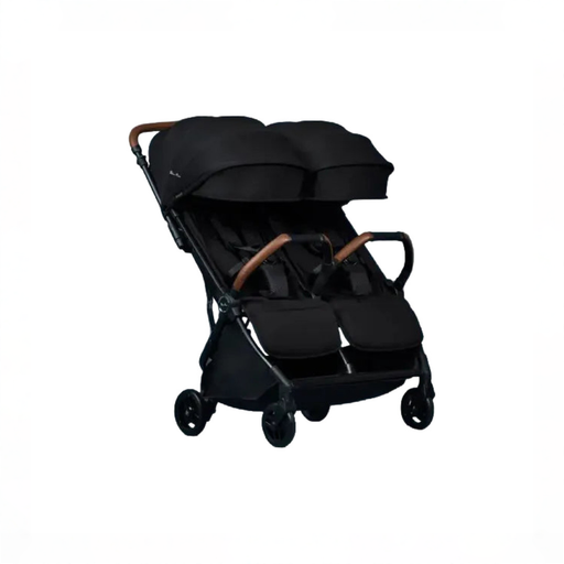 Shop Silver Cross Jet Double Travel Stroller, 2025, Black at GoodBuy Gear